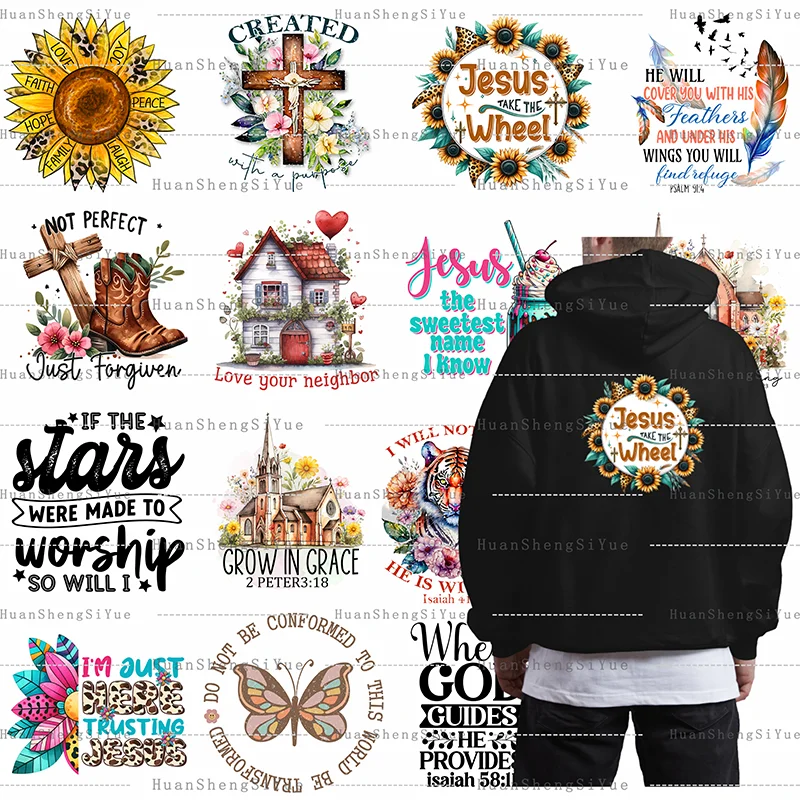 Christian Print Image Heat Transfer Sticker Canvas Bag T-shirt Ironing DTF Sticker DIY Fleece Jacket Is Waterproof
Christian Print Image Heat Transfer Sticker Canvas Bag T-shirt Ironing DTF Sticker DIY Fleece Jacket Is Waterproof