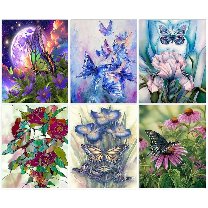 CHENISTORY Acrylic Painting by numbers Frameless Picture Drawing Animals butterfly Coloring by numbers Adults crafts Home decor
CHENISTORY Acrylic Painting by numbers Frameless Picture Drawing Animals butterfly Coloring by numbers Adults crafts Home decor