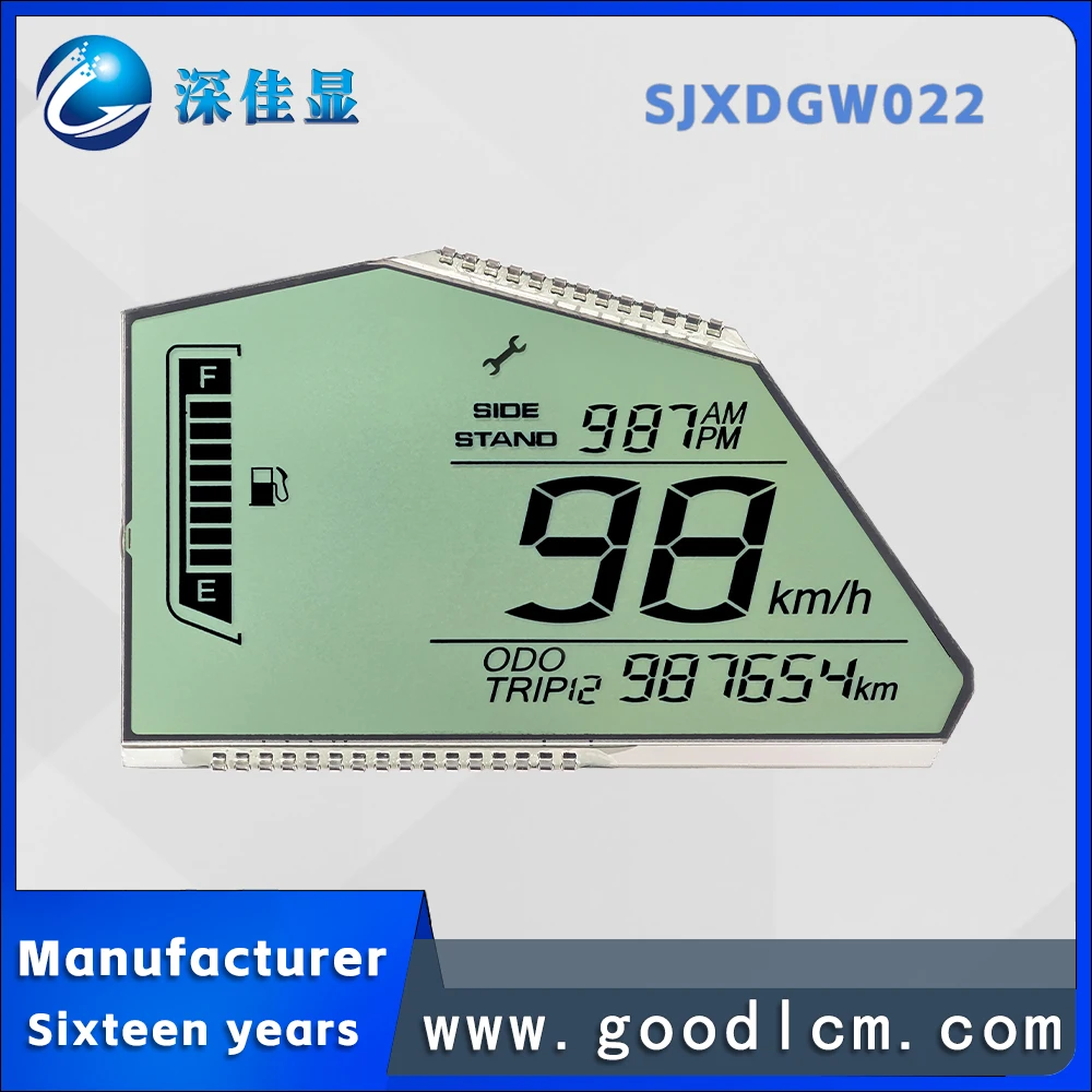 Нестандартная настройка SJXDGW022 HTN, положительный цифровой сегментный код, ЖК-экран, подходит для мотоциклетных инструментов
Нестандартная настройка SJXDGW022 HTN, положительный цифровой сегментный код, ЖК-экран, подходит для мотоциклетных инструментов