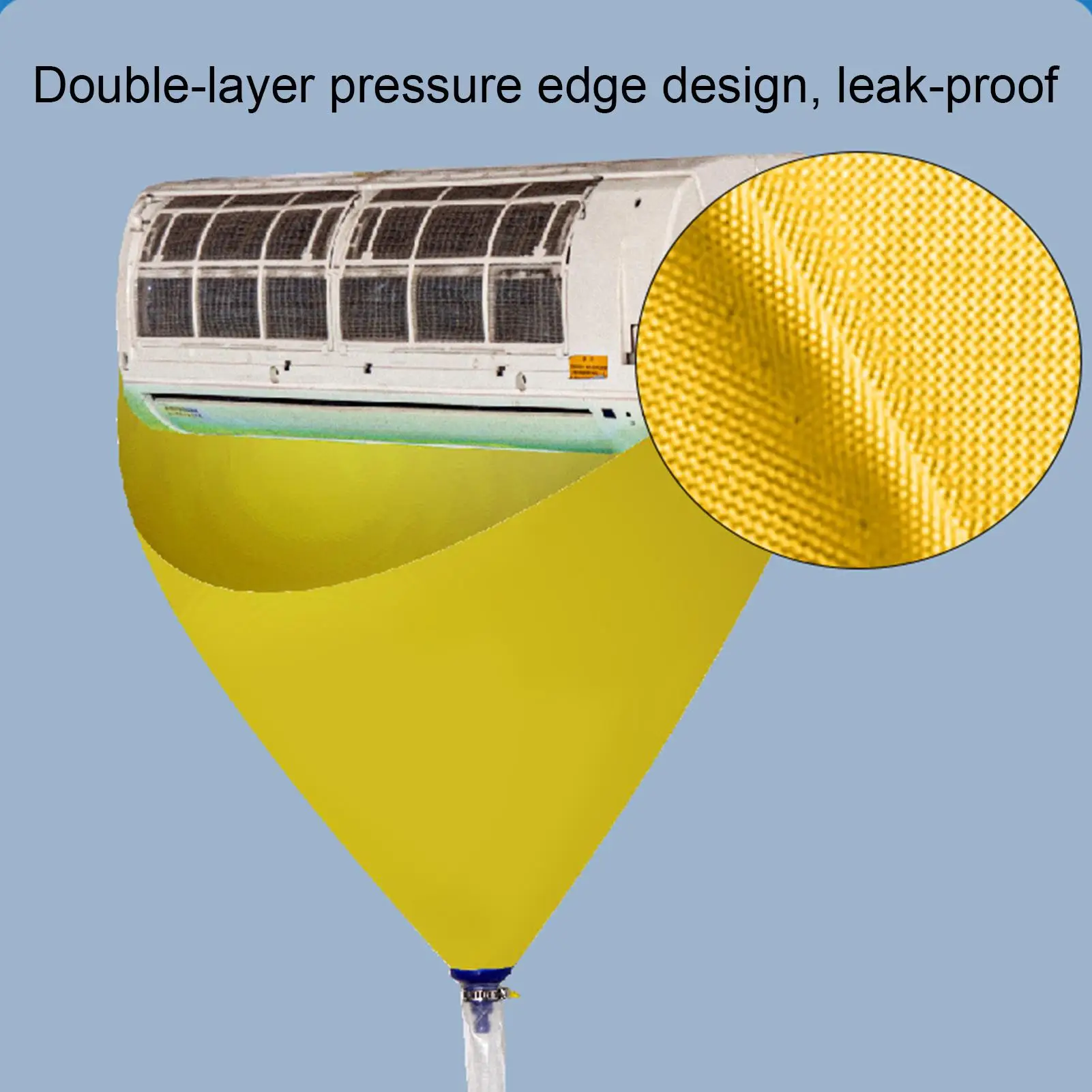 Air Conditioning Cleaning Kit Waterproof Leak-proof Cover Air Conditioner Cleaner with Water Pipe Disassembly-free Clean Tools
Air Conditioning Cleaning Kit Waterproof Leak-proof Cover Air Conditioner Cleaner with Water Pipe Disassembly-free Clean Tools