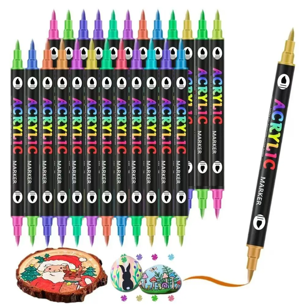 24/48 Colors Dual-ended Markers Quick Dry Dual Color Nail Art Pens Waterproof Temporary Tattoo Nail Doodle Pens Adult Art
24/48 Colors Dual-ended Markers Quick Dry Dual Color Nail Art Pens Waterproof Temporary Tattoo Nail Doodle Pens Adult Art