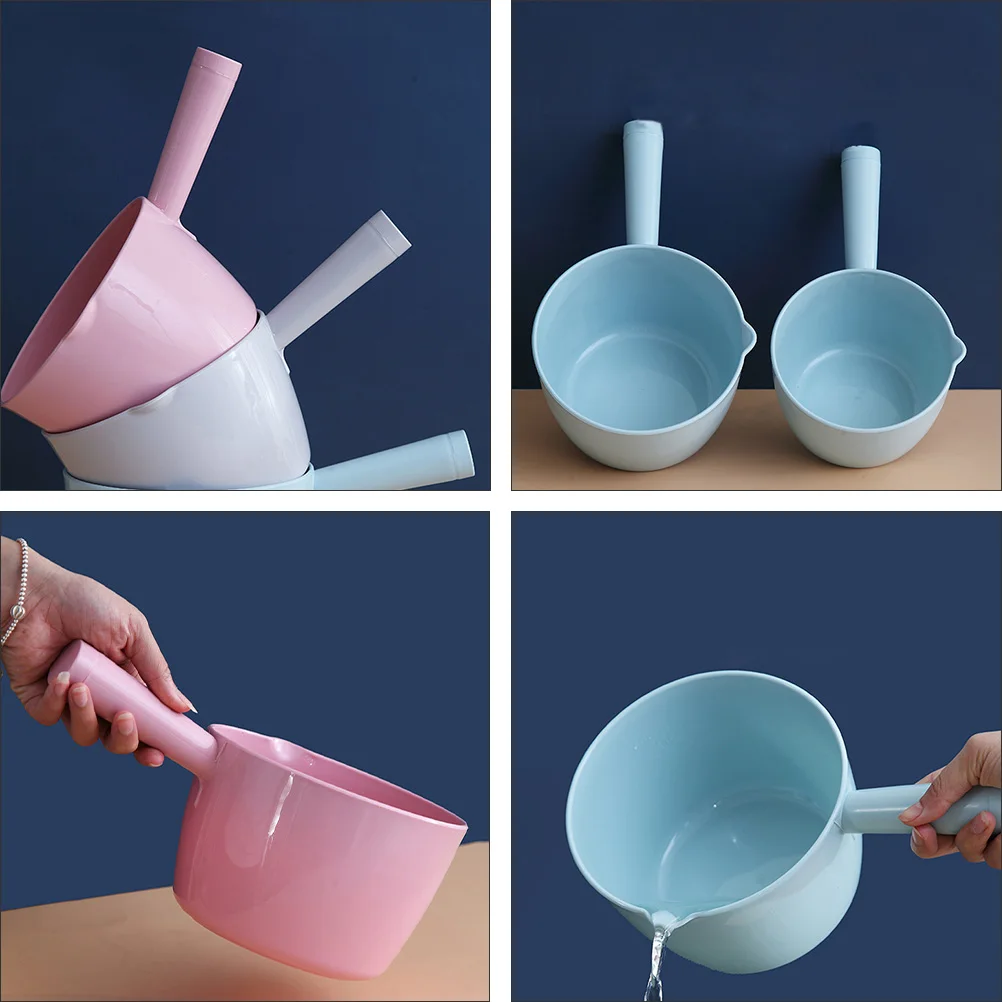 2pcs Plastic Water Ladle Kitchen Spoon Bath Scoop Washing Head Cup Baby Spoon Eco Friendly PP Material U Handle
2pcs Plastic Water Ladle Kitchen Spoon Bath Scoop Washing Head Cup Baby Spoon Eco Friendly PP Material U Handle