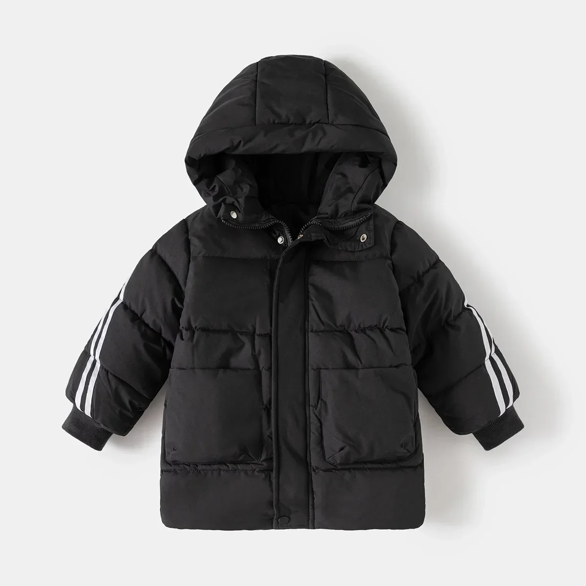 2025 New Kids Clothes Thickened Mid-length Hooded Coat for 6-13Y Boys Girls Multi-Colors Children Winter Warm Outerwear
2025 New Kids Clothes Thickened Mid-length Hooded Coat for 6-13Y Boys Girls Multi-Colors Children Winter Warm Outerwear