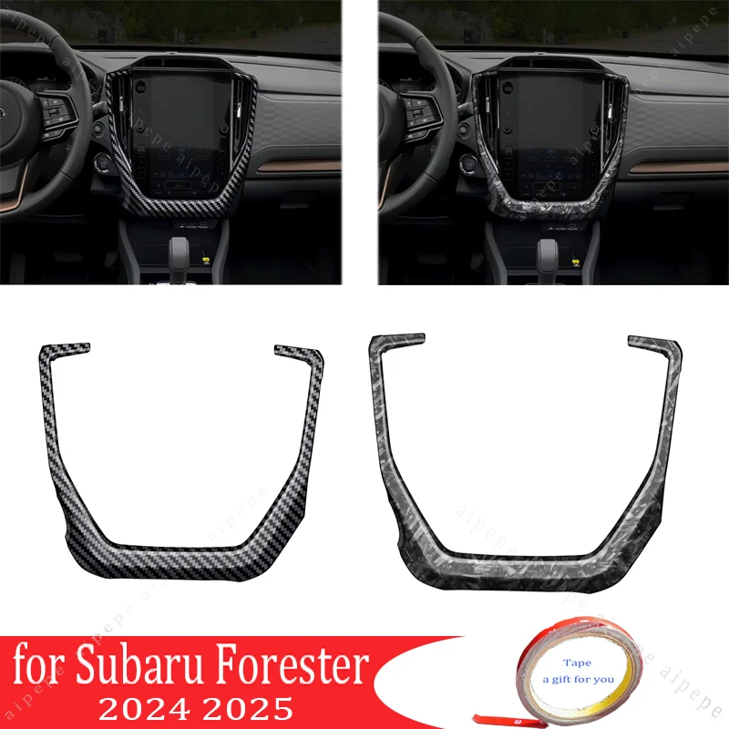 LHD для Subaru Forester 2024 2025, ABS, углеродное волокно, стиль, внутренняя навигационная коробка, рамка, накладка, аксессуары
LHD для Subaru Forester 2024 2025, ABS, углеродное волокно, стиль, внутренняя навигационная коробка, рамка, накладка, аксессуары