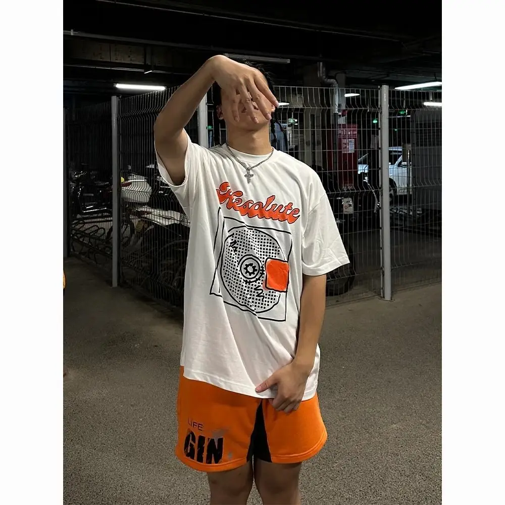 Футболка À Manches Courtes En Coton Imprimé Amusant Américain Décontracté Pour Hommes Et Femmes Polyvalent
Футболка À Manches Courtes En Coton Imprimé Amusant Américain Décontracté Pour Hommes Et Femmes Polyvalent