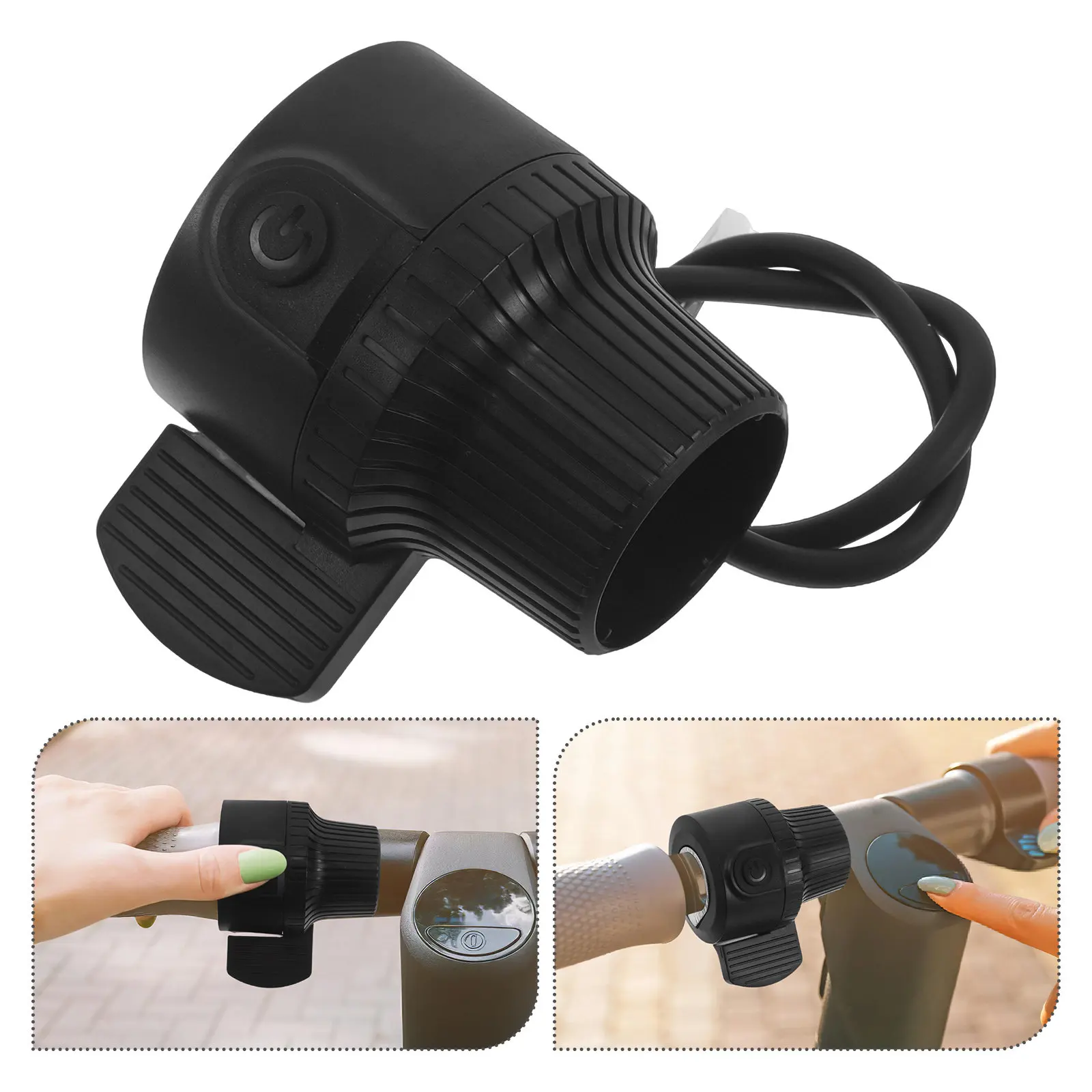Electric Scooter Thumb Throttle Finger Speed Control Universal Replacement for G3 G4 Scooter Accelerator Handle Grip
Electric Scooter Thumb Throttle Finger Speed Control Universal Replacement for G3 G4 Scooter Accelerator Handle Grip