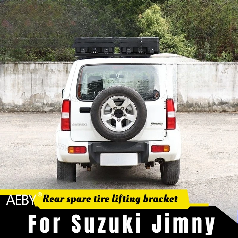 For Suzuki Jimny 1998-2017 Adjustable spare tire mounting offset,Rear spare tire lifting bracket,Fixed,External accessories
For Suzuki Jimny 1998-2017 Adjustable spare tire mounting offset,Rear spare tire lifting bracket,Fixed,External accessories