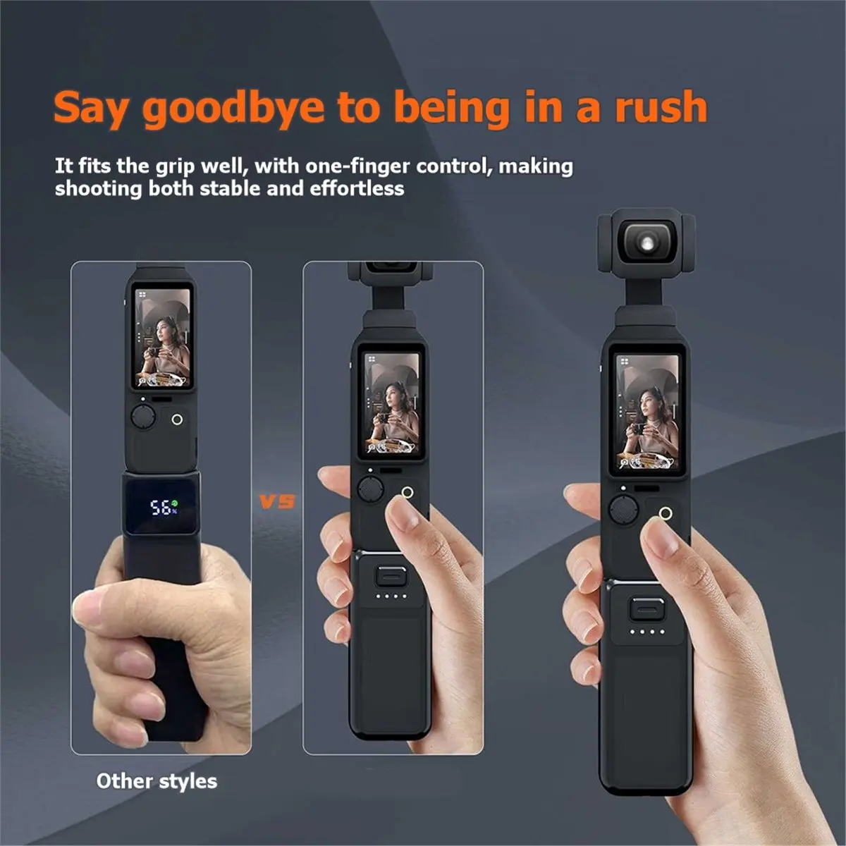 A26Z Battery Handle Grip Power Bank for Pocket3 Extended Battery Stick with Power Indicator Portable Charging Grip
A26Z Battery Handle Grip Power Bank for Pocket3 Extended Battery Stick with Power Indicator Portable Charging Grip