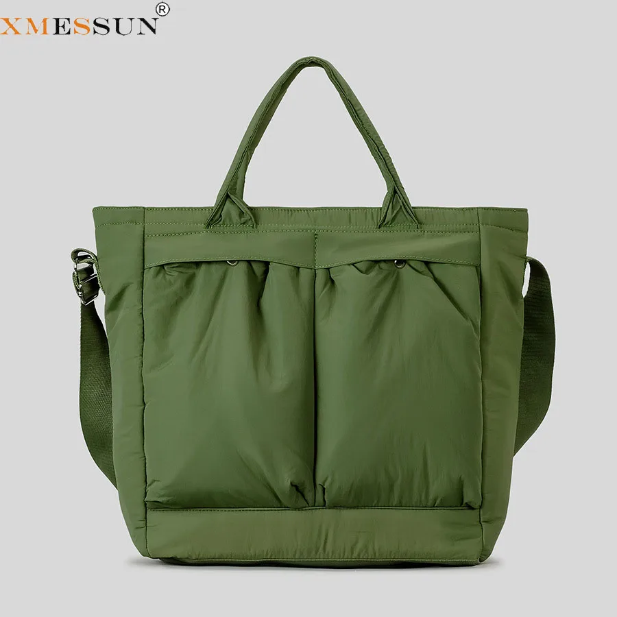 XMESSUN New Trendy Nylon Cloth Handbag for Women,Fashion Army Green Travel Bag Designer Female Casual Shoulder Crossbody Bag
XMESSUN New Trendy Nylon Cloth Handbag for Women,Fashion Army Green Travel Bag Designer Female Casual Shoulder Crossbody Bag