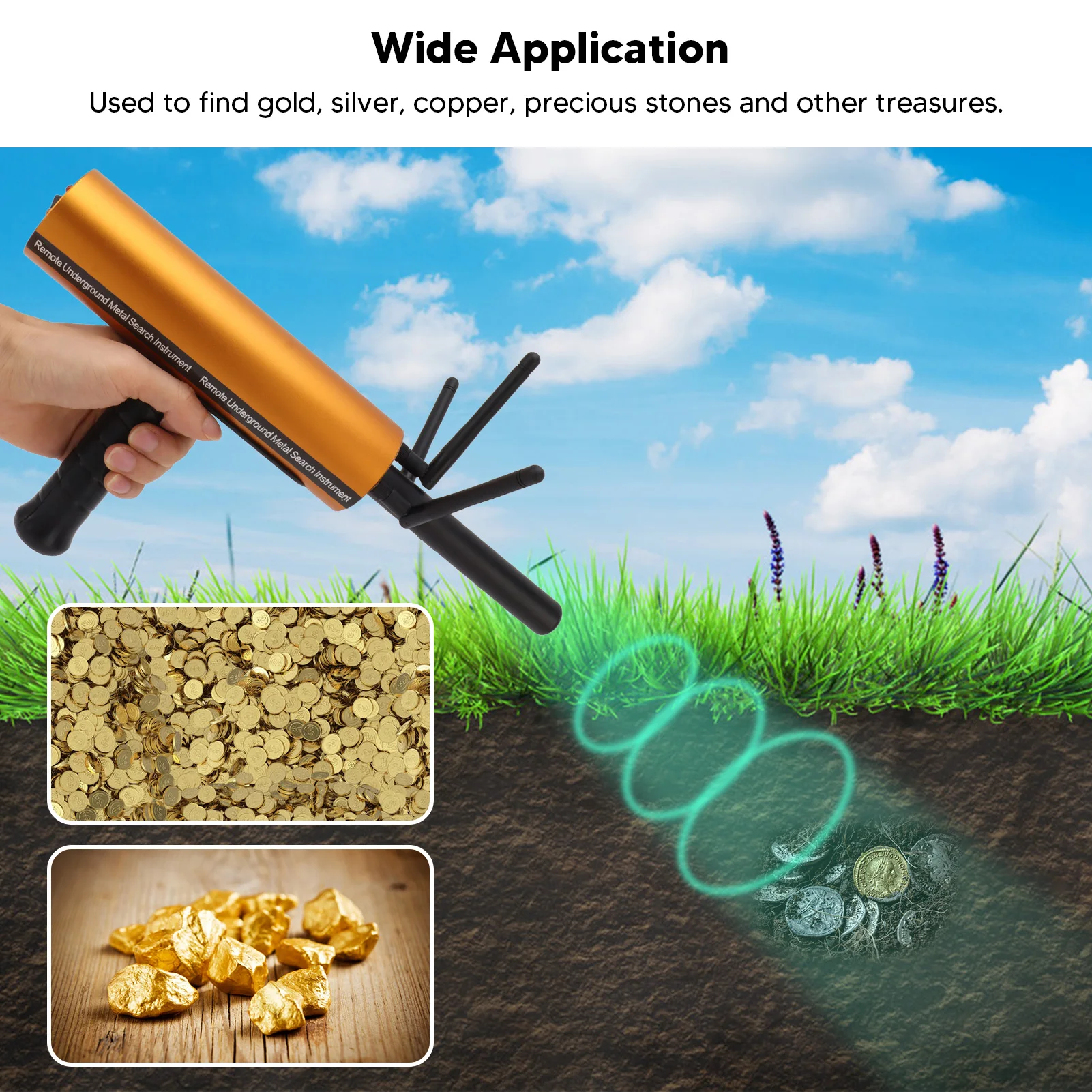 Metal Detector Gold Detector Efficient Battery Powered Accurate 25m Depth Sensitive Aluminum for Copper
Metal Detector Gold Detector Efficient Battery Powered Accurate 25m Depth Sensitive Aluminum for Copper