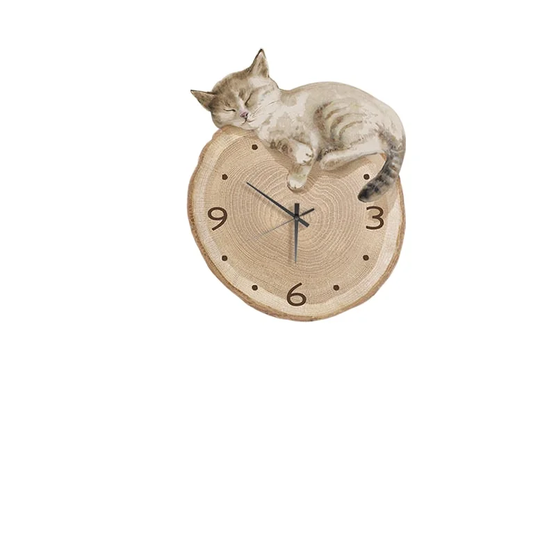 Настенные часы в виде кошки для гостиной, простые современные креативные часы-картина для ресторана
Настенные часы в виде кошки для гостиной, простые современные креативные часы-картина для ресторана