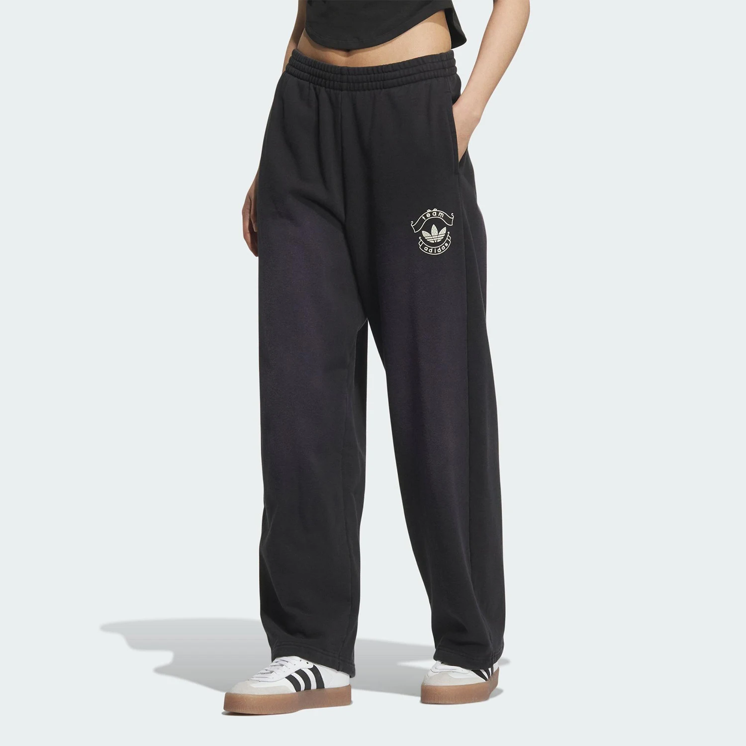 Adidas genuine clover women's ankle binding invisible drawstring sports pants KC5872
Adidas genuine clover women's ankle binding invisible drawstring sports pants KC5872