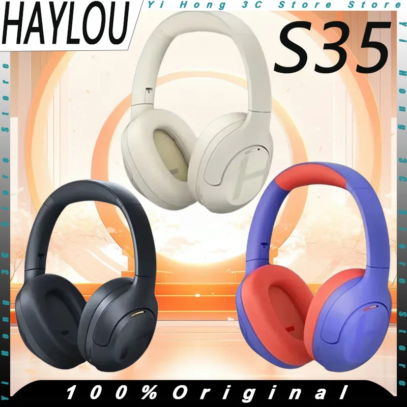 Беспроводные наушники HAYLOU S35 с микрофоном ANC, долговечные гарнитуры с активным шумоподавлением, низкая задержка, пользовательские Bluetooth-наушники
Беспроводные наушники HAYLOU S35 с микрофоном ANC, долговечные гарнитуры с активным шумоподавлением, низкая задержка, пользовательские Bluetooth-наушники