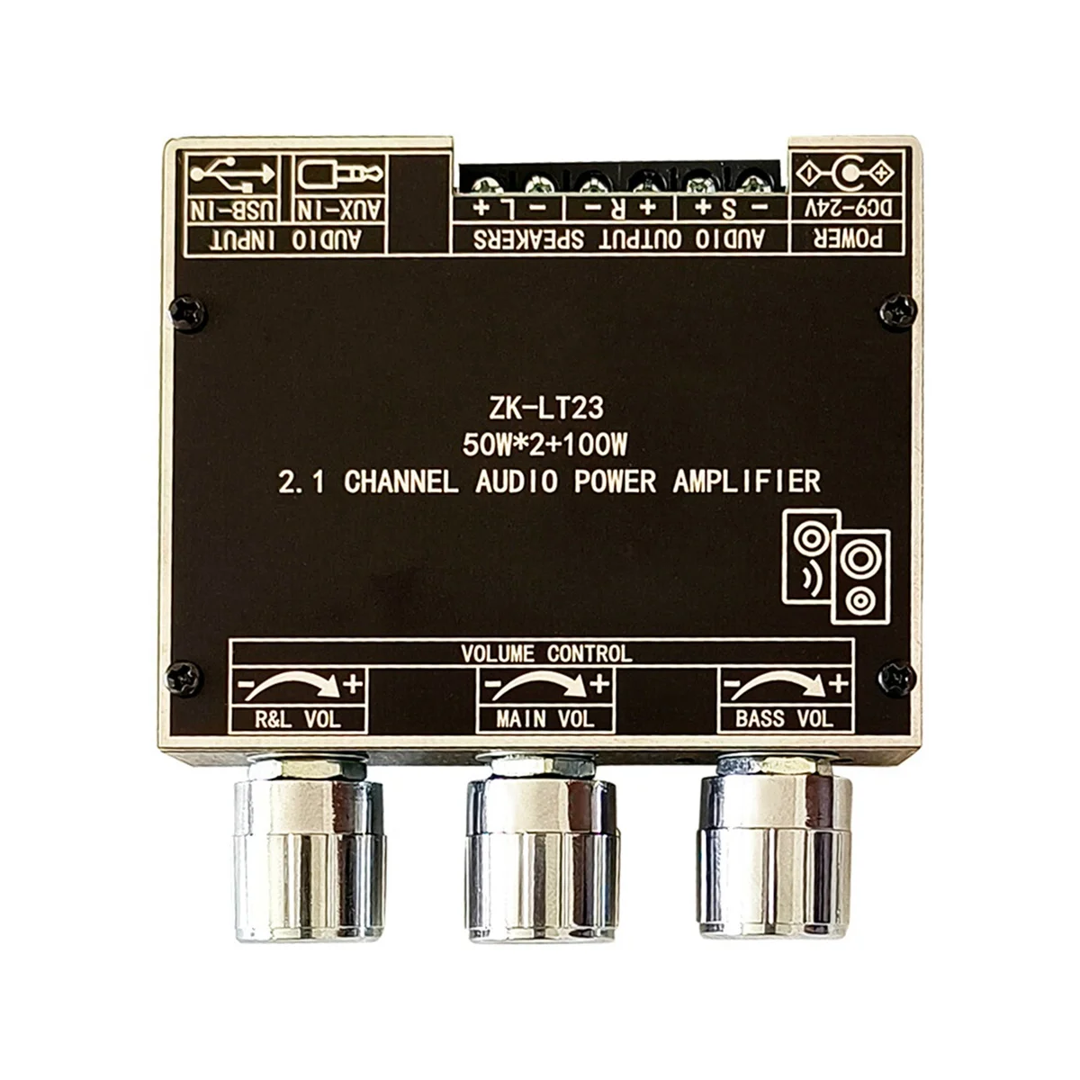ZK-LT23 5.1 Плата усилителя мощности Bluetooth 50 Вт, 2,1 канальная Плата усилителя с защитой от короткого замыкания для звуковой коробки
ZK-LT23 5.1 Плата усилителя мощности Bluetooth 50 Вт, 2,1 канальная Плата усилителя с защитой от короткого замыкания для звуковой коробки