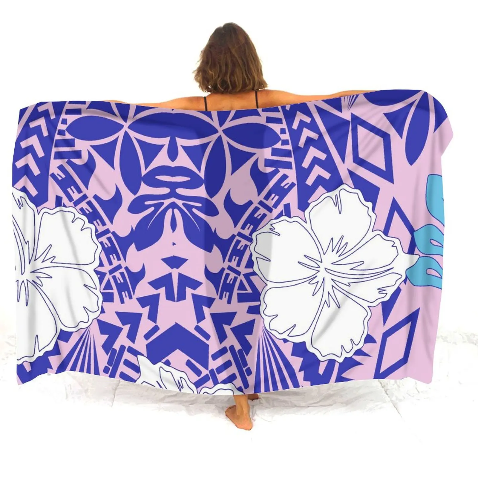 Beach Retro Bikini Cover Up For Women Beach Pareo For Women Floral Custom Clothing Island Sarong Samoan Tribe High-Quality Saron
Beach Retro Bikini Cover Up For Women Beach Pareo For Women Floral Custom Clothing Island Sarong Samoan Tribe High-Quality Saron