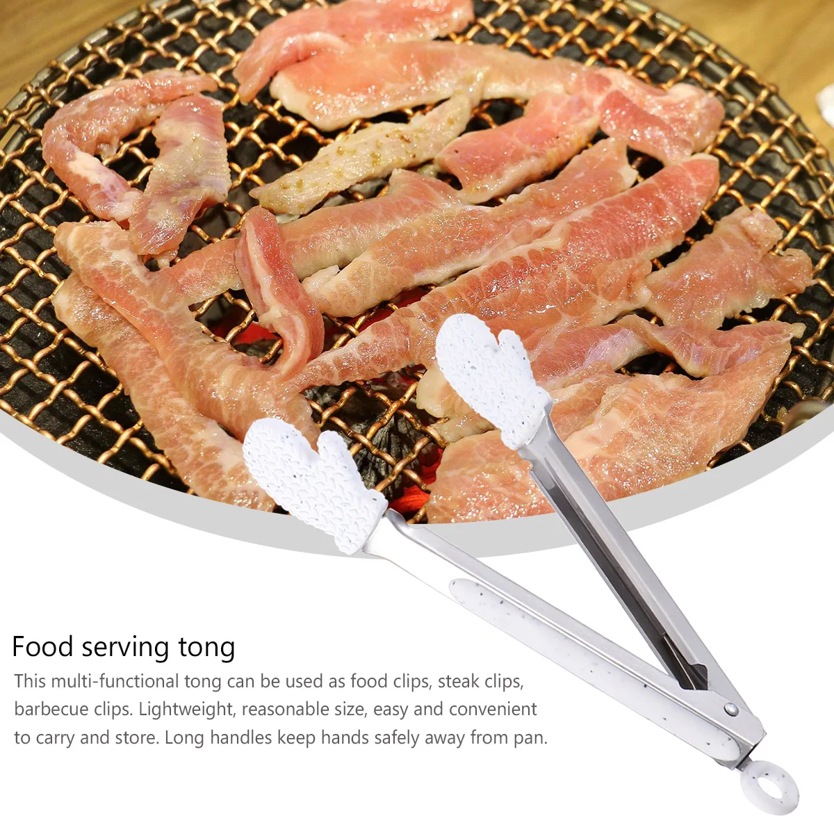 1Pcs Multipurpose Food Tong Stainless Steel Christmas Gloves Design Kitchen Clip for Bbq Serving Bread and Steak
1Pcs Multipurpose Food Tong Stainless Steel Christmas Gloves Design Kitchen Clip for Bbq Serving Bread and Steak