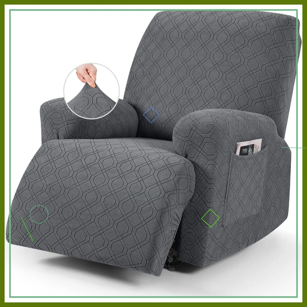 Эластичный чехол на стул с откидной спинкой из трех частей, мягкий защитный чехол для домашних животных и детей темно-серого цвета
Эластичный чехол на стул с откидной спинкой из трех частей, мягкий защитный чехол для домашних животных и детей темно-серого цвета