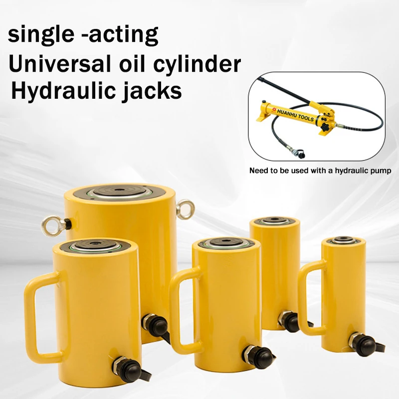 Hollow Plunger Hydraulic Cylinder Jack 10/20/30/50T Separation Jack Single -acting Oil Cylinder Hydraulic Jacks Lifting Tools
Hollow Plunger Hydraulic Cylinder Jack 10/20/30/50T Separation Jack Single -acting Oil Cylinder Hydraulic Jacks Lifting Tools