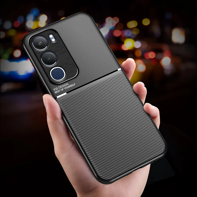 For VIVO Y19s textured magnetic four-corner full coverage shockproof and drop-resistant phone case
For VIVO Y19s textured magnetic four-corner full coverage shockproof and drop-resistant phone case
