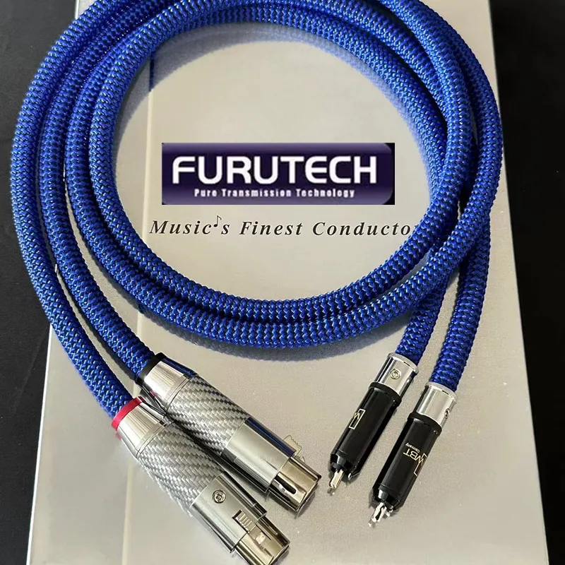 FURUTECH DAS-4.1 Top-of-the-line 2RCA to 2XLR Aduio Cable Alpha OCC conductor HiFi weapon RCA Audiophile RCA to XLR Reference
FURUTECH DAS-4.1 Top-of-the-line 2RCA to 2XLR Aduio Cable Alpha OCC conductor HiFi weapon RCA Audiophile RCA to XLR Reference