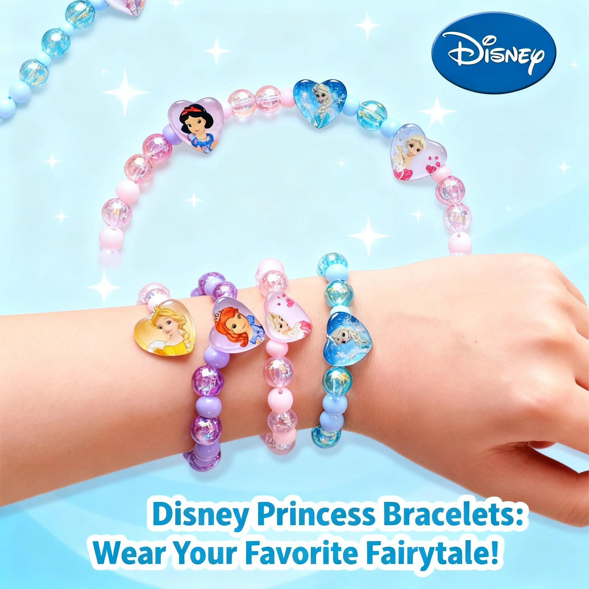 Frozen Elsa Princess Anna Cartoon Kids Girls Glitter Beaded Bracelet Colorful Jewelry Children Toys Birthday Gift
Frozen Elsa Princess Anna Cartoon Kids Girls Glitter Beaded Bracelet Colorful Jewelry Children Toys Birthday Gift