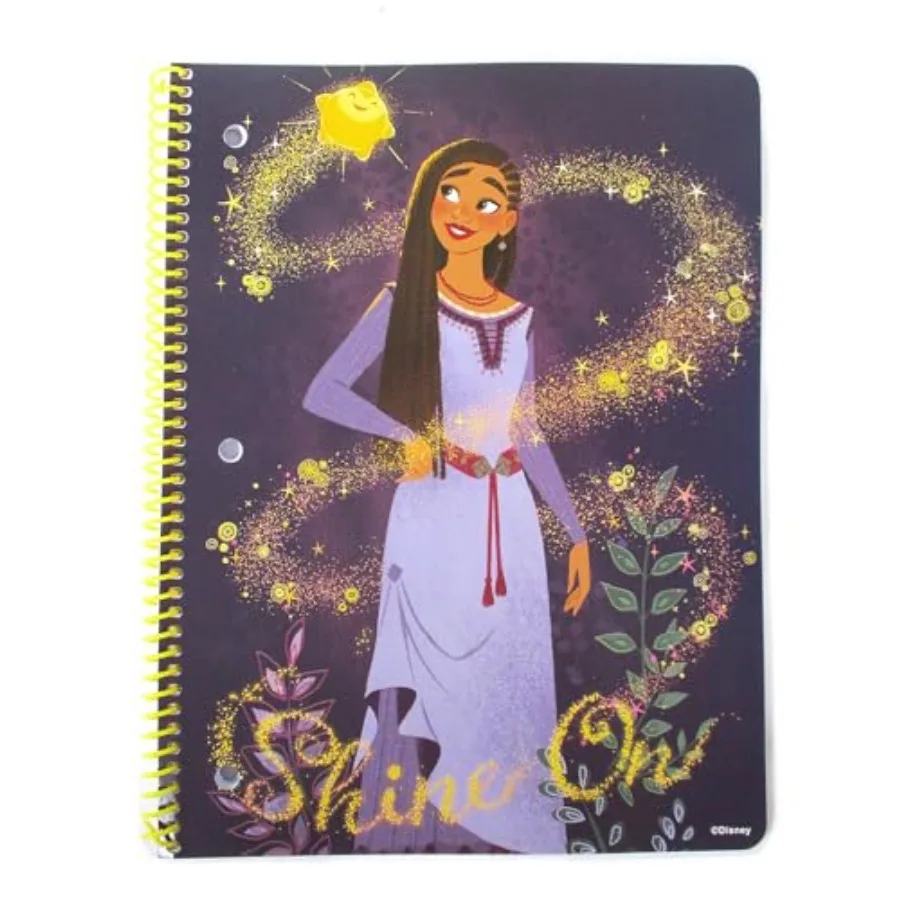 Wish Spiral Bound 50 Sheet Wide Ruled Notebook - 8 x 10.5 Inches
Wish Spiral Bound 50 Sheet Wide Ruled Notebook - 8 x 10.5 Inches