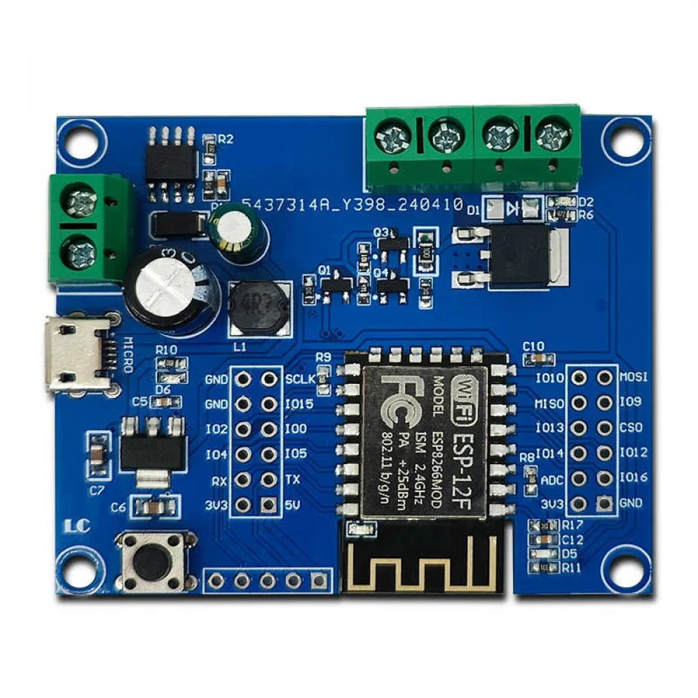 DC5-80V ESP12F WiFi Relay Board 1 Way Relay Module Development Board Onbaord ESP-12F Module 32Mbit SPI Flash Development Board
DC5-80V ESP12F WiFi Relay Board 1 Way Relay Module Development Board Onbaord ESP-12F Module 32Mbit SPI Flash Development Board