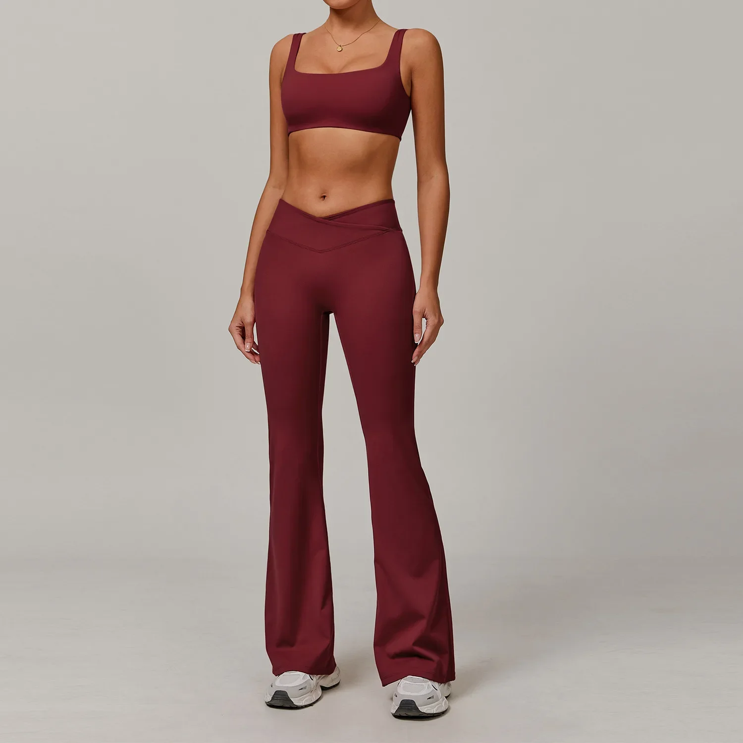 2PCS Yoga Set Gym Women Tracksuit Nude Feeling Workout Set Gym Clothes Push Up Fitness Running Sportwear Sport Bra Leggings Suit
2PCS Yoga Set Gym Women Tracksuit Nude Feeling Workout Set Gym Clothes Push Up Fitness Running Sportwear Sport Bra Leggings Suit