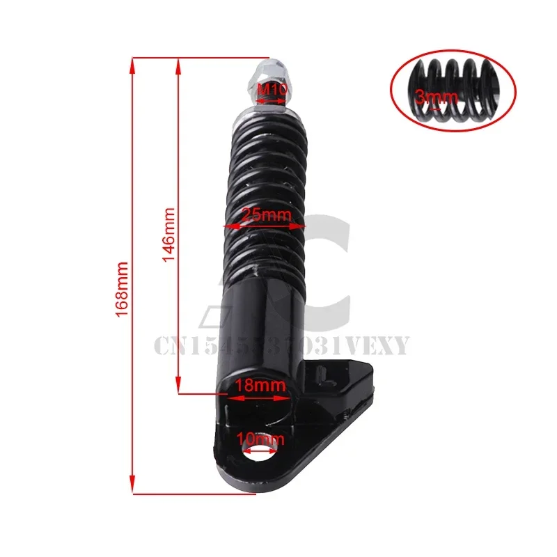 High Quality 10 Inch Hydraulic Shock Absorber Black For Electric Scooter Front Fork Shock Absorber Accessories
High Quality 10 Inch Hydraulic Shock Absorber Black For Electric Scooter Front Fork Shock Absorber Accessories