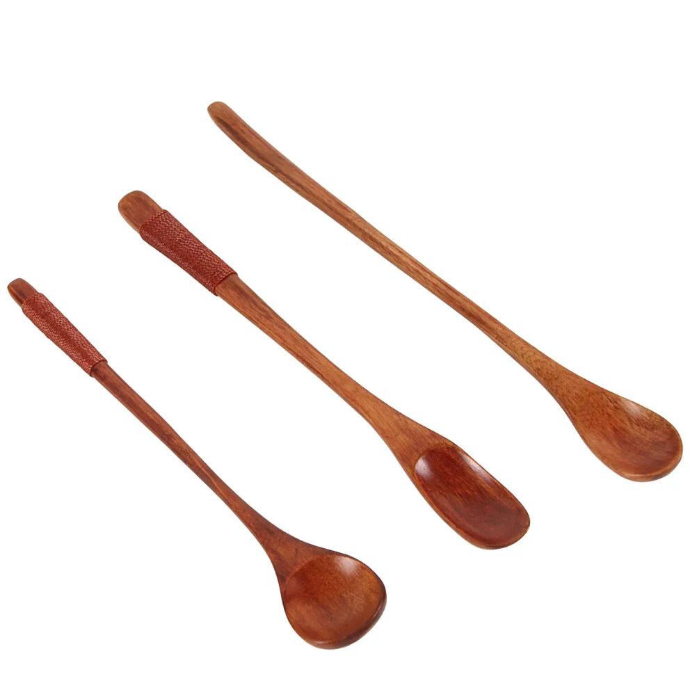 3 Pcs Eco friendly Wooden Spoon Food Serving Scoop Kitchen Utensil Tableware Soup Stew Porridge Mixing Lightweight
3 Pcs Eco friendly Wooden Spoon Food Serving Scoop Kitchen Utensil Tableware Soup Stew Porridge Mixing Lightweight