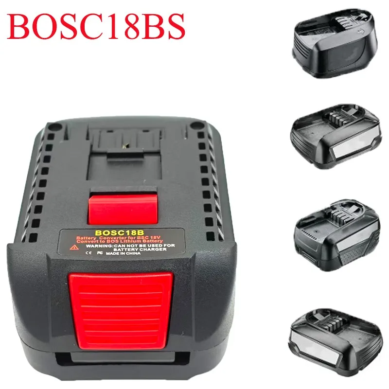 HAKSINKY BOSC18BS Battery Adapter for Bosch 18V PBA Li-ion Batteries To for Bosch 18V GBA Li-ion Battery Cordless Power Tools
HAKSINKY BOSC18BS Battery Adapter for Bosch 18V PBA Li-ion Batteries To for Bosch 18V GBA Li-ion Battery Cordless Power Tools