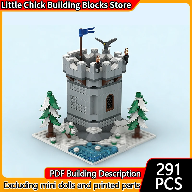 Medieval Castle Model MOC Building Bricks Fortress Watch Tower Modular Technology Children Holiday Gifts Assemble Toys Suit
Medieval Castle Model MOC Building Bricks Fortress Watch Tower Modular Technology Children Holiday Gifts Assemble Toys Suit