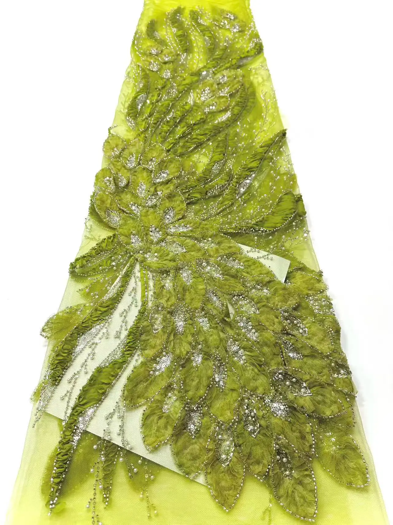 2026 African Nigerian High-Quality Sequins Embroidery Tulle Lace Fabric Sewing Beads Stone for Prom Dresses DP0519 5 Yards
2026 African Nigerian High-Quality Sequins Embroidery Tulle Lace Fabric Sewing Beads Stone for Prom Dresses DP0519 5 Yards