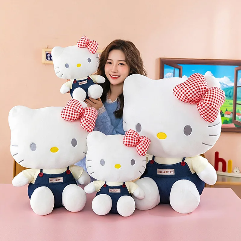Плюшевые игрушки Hello Kitty в комбинезонах, 30-75 см, большой размер, Sanrio, мультяшные аниме-плюшевые игрушки, удобные мягкие куклы-подушки, детские игрушки, подарки
Плюшевые игрушки Hello Kitty в комбинезонах, 30-75 см, большой размер, Sanrio, мультяшные аниме-плюшевые игрушки, удобные мягкие куклы-подушки, детские игрушки, подарки