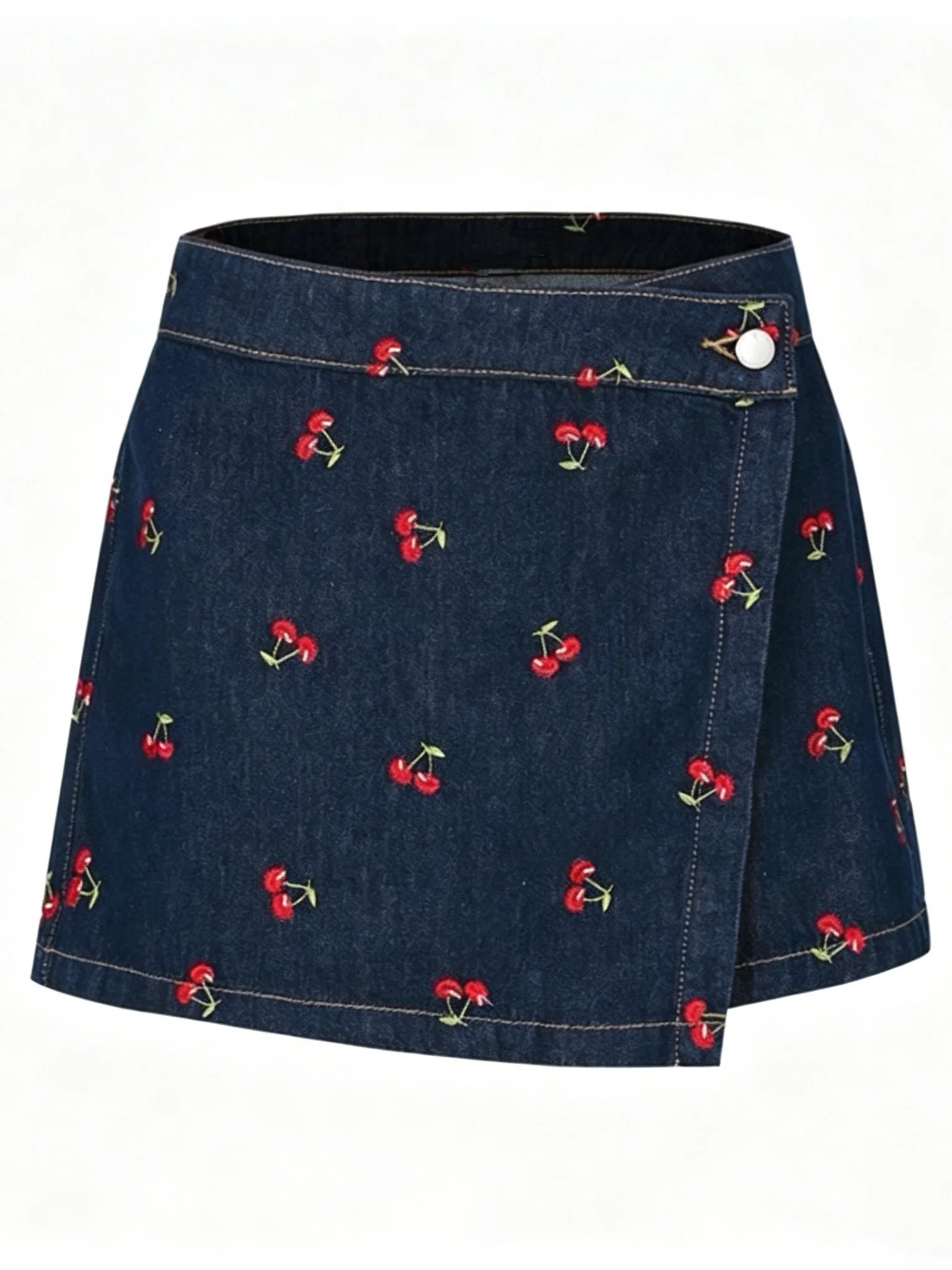 URCACHE2026 High Waist Embroidered Denim Skirt Shorts Women's Summer Casual Versatile Short Skirt Pants High Waist Slimming
URCACHE2026 High Waist Embroidered Denim Skirt Shorts Women's Summer Casual Versatile Short Skirt Pants High Waist Slimming