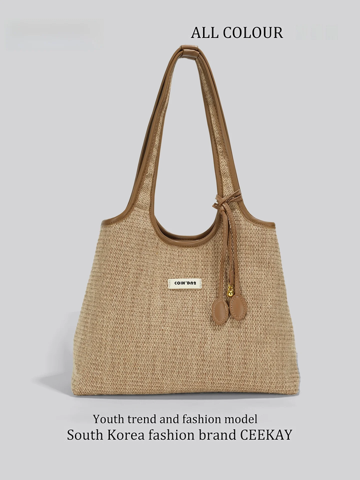 Ceekay Original Large Capacity Tote Bag Simple Commuter Bag for Women 2026 New Style Casual Canvas Handbag for Work And Class
Ceekay Original Large Capacity Tote Bag Simple Commuter Bag for Women 2026 New Style Casual Canvas Handbag for Work And Class
