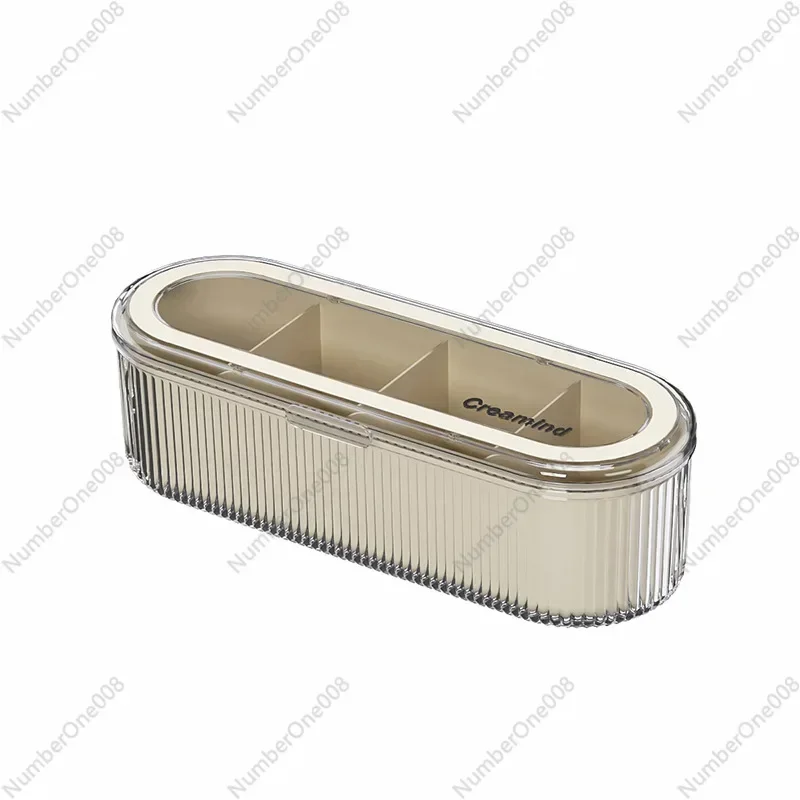 Makeup brush storage box, dustproof premium dresser finishing box, large-capacity puff beauty box
Makeup brush storage box, dustproof premium dresser finishing box, large-capacity puff beauty box