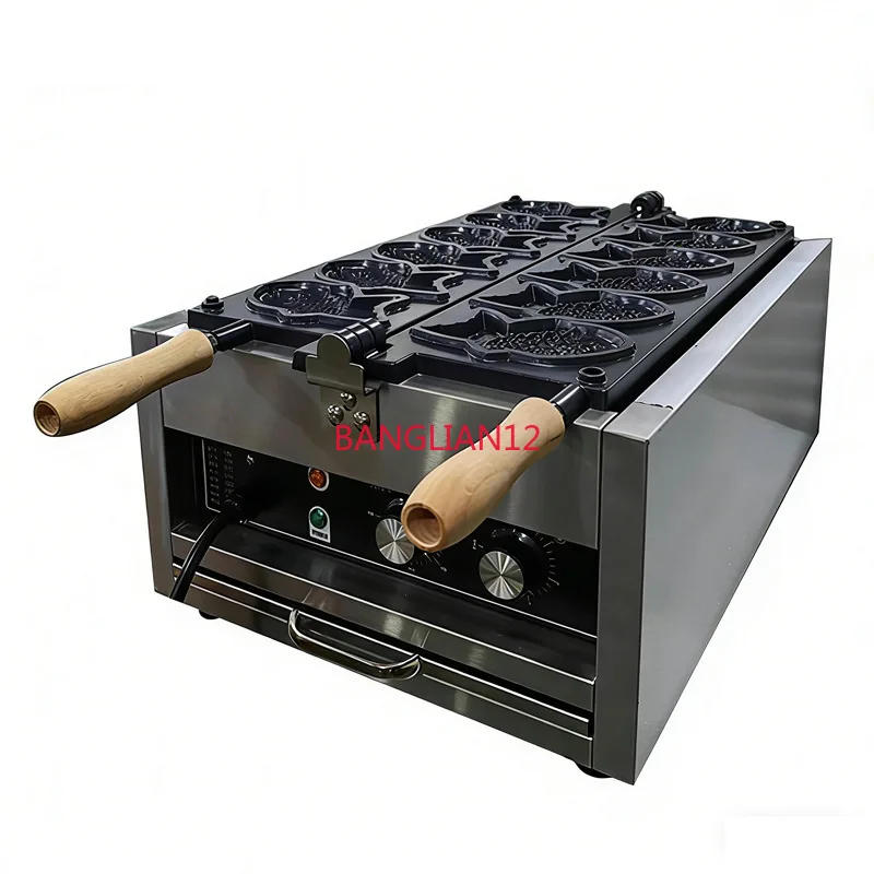 Commercial electric open snapper burner, double-sided waffle heating machine
Commercial electric open snapper burner, double-sided waffle heating machine