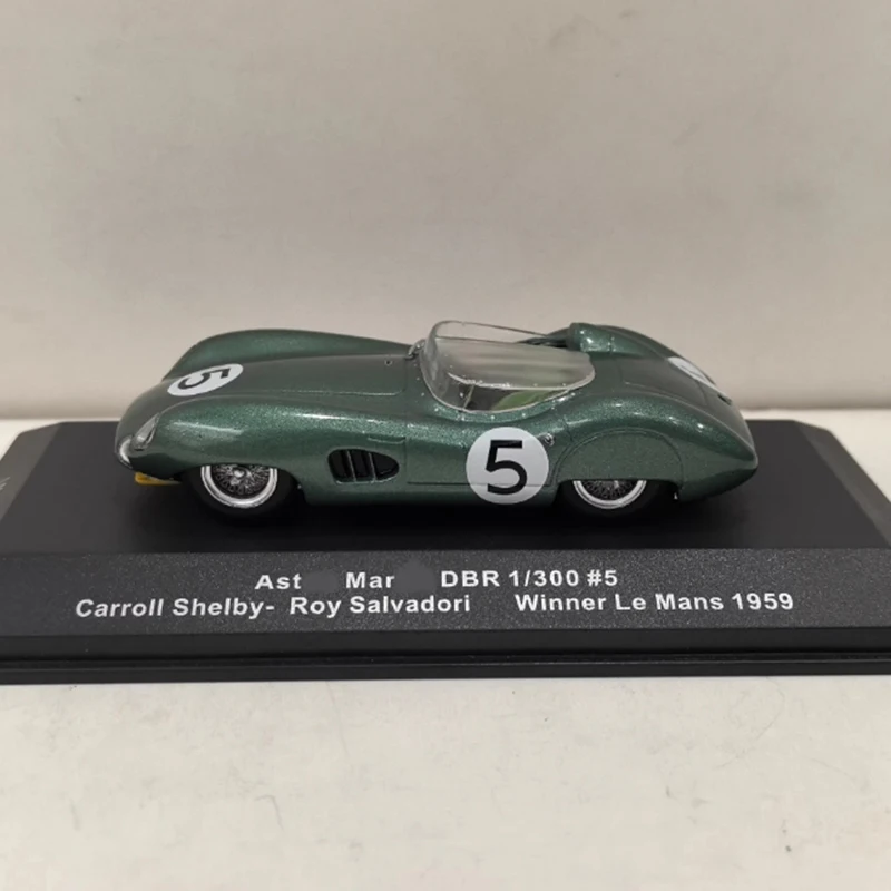 IXO 1/43 Scale DBR 1/300 #5 1959 24H Alloy Simulation Car Model Static Collection Decorated Holiday Gifts Toys Souvenir Gift
IXO 1/43 Scale DBR 1/300 #5 1959 24H Alloy Simulation Car Model Static Collection Decorated Holiday Gifts Toys Souvenir Gift