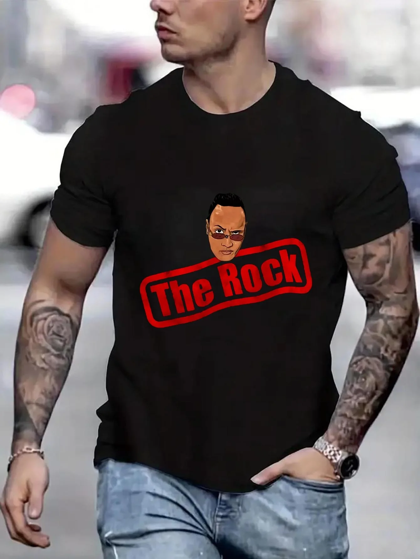 The Rock Designer Clothes Men New Gifts And T-Shirts Mens Designer Clothes Man Clothing Man Clothing B5021957
The Rock Designer Clothes Men New Gifts And T-Shirts Mens Designer Clothes Man Clothing Man Clothing B5021957
