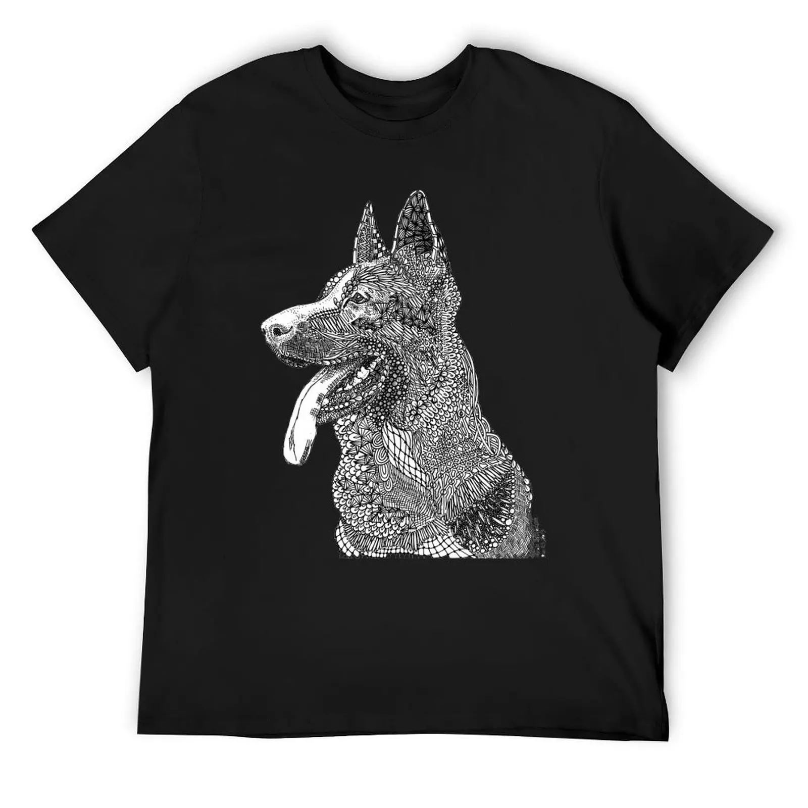 Zentangle German Shepherd T-Shirt shirts graphic tee Man t-shirt new edition shirts men graphic
Zentangle German Shepherd T-Shirt shirts graphic tee Man t-shirt new edition shirts men graphic