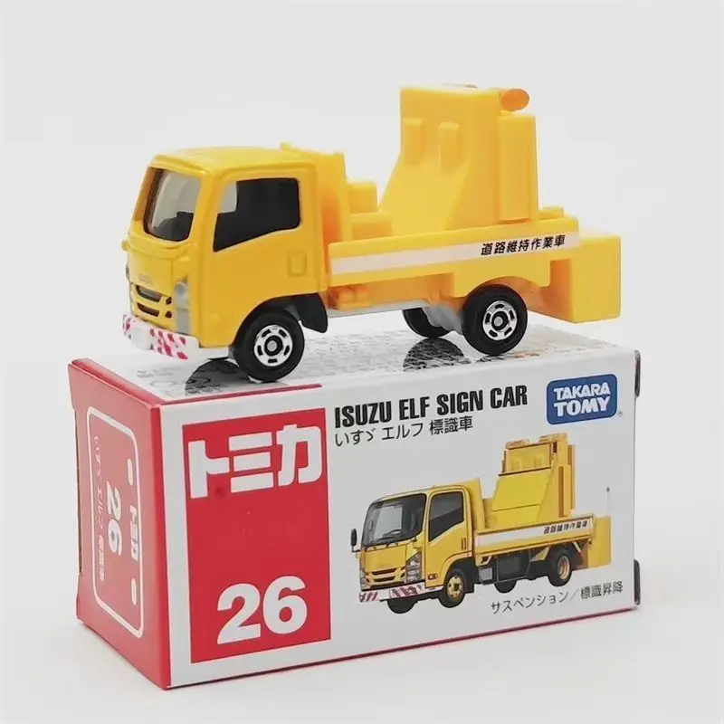 TAKARA TOMY 26, литая под давлением модель автомобиля из сплава, дорожный строительный автомобиль, игрушка для коллекции для мальчиков
TAKARA TOMY 26, литая под давлением модель автомобиля из сплава, дорожный строительный автомобиль, игрушка для коллекции для мальчиков