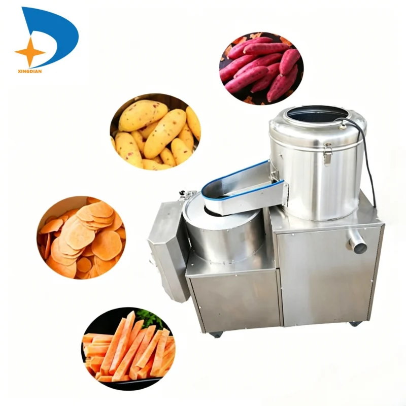 Automatic Potato Washing Peeling Slicing Shredding Machine 3 In 1 Commercial Potato Cutter Cleaner Peeler Machine
Automatic Potato Washing Peeling Slicing Shredding Machine 3 In 1 Commercial Potato Cutter Cleaner Peeler Machine