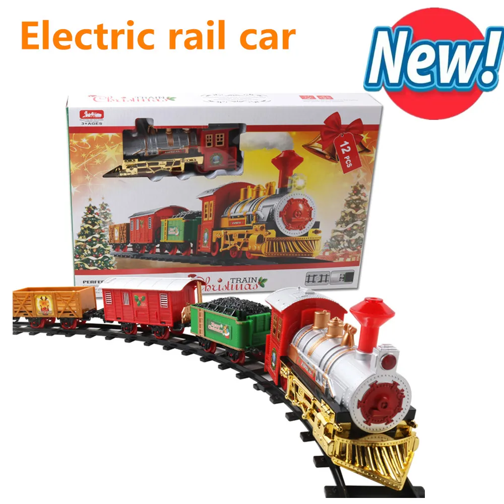Christmas Electric Rail Car Train Set Retro Train Model Puzzle Assembly Toys Christmas Children Gifts
Christmas Electric Rail Car Train Set Retro Train Model Puzzle Assembly Toys Christmas Children Gifts