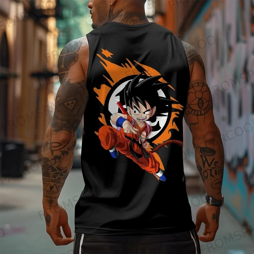2026 Dragon Ball Goku Anime Printed Pure Cotton Tank Top American Men's and Women's Loose Summer Fashion Sporty Top
2026 Dragon Ball Goku Anime Printed Pure Cotton Tank Top American Men's and Women's Loose Summer Fashion Sporty Top
