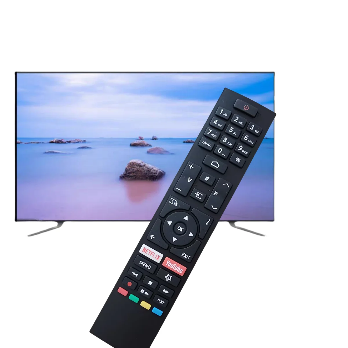 Пульт дистанционного управления для Continental Edison Smart TV CELED32SABL20B3 CELED55SA20B3V2 CELED55SABL20B3 CELED50SA20B3 CELED65SA20B3
Пульт дистанционного управления для Continental Edison Smart TV CELED32SABL20B3 CELED55SA20B3V2 CELED55SABL20B3 CELED50SA20B3 CELED65SA20B3