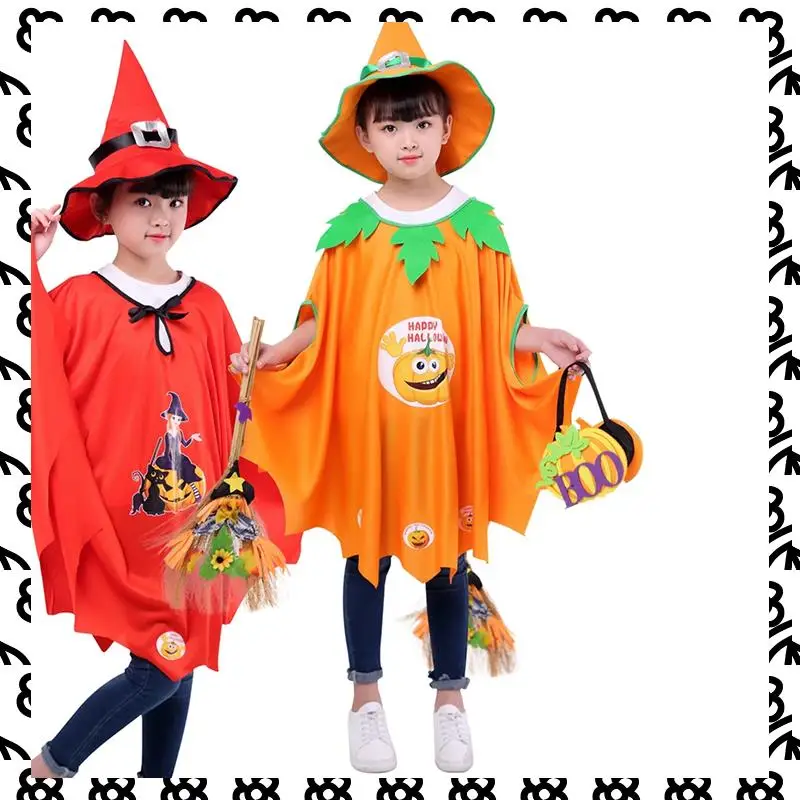 A07I Halloween Cosplay Witch Costume Children Carnival Vestidos Party Witch Fancy Dress Clothing Baby Girl Boy Durable Orange A
A07I Halloween Cosplay Witch Costume Children Carnival Vestidos Party Witch Fancy Dress Clothing Baby Girl Boy Durable Orange A