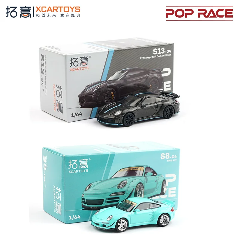 POP RACE 1:64 Porsche 992 Stinger GTR Carbon Edition RWB 997 Alloy Die Cast Car Model Collection Gift
POP RACE 1:64 Porsche 992 Stinger GTR Carbon Edition RWB 997 Alloy Die Cast Car Model Collection Gift