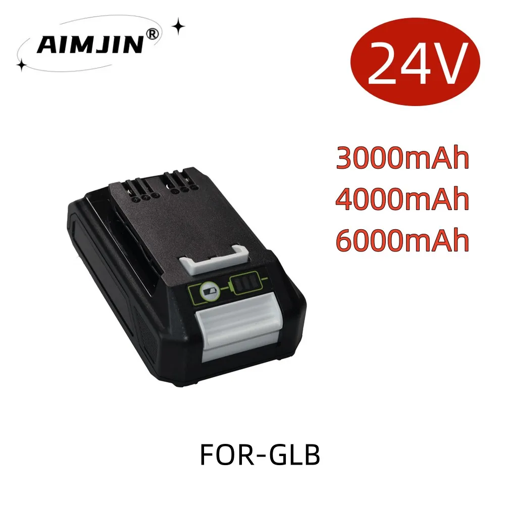 24V 3000/4000/6000mAh high-capacity 100% brand new rechargeable lithium battery, suitable for Greenworks electric tools
24V 3000/4000/6000mAh high-capacity 100% brand new rechargeable lithium battery, suitable for Greenworks electric tools