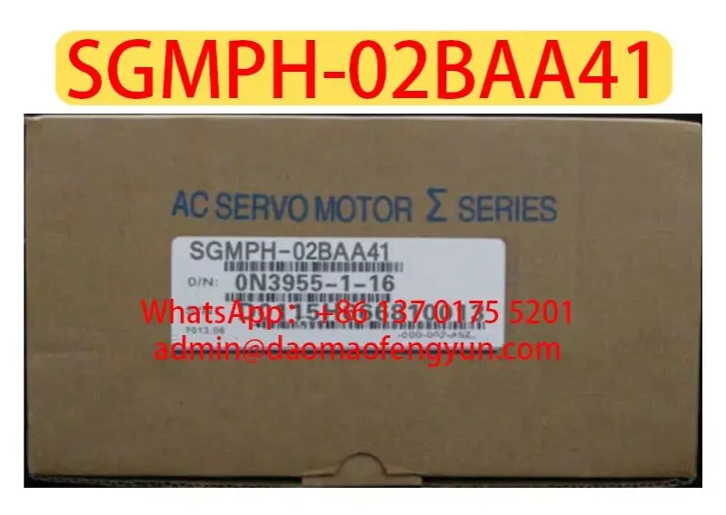 SGMPH-02BAA41 Brand New Servo Motor Original Genuine,Fast shipping
SGMPH-02BAA41 Brand New Servo Motor Original Genuine,Fast shipping